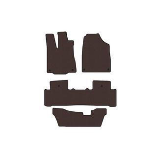 Tappetini in gomma Carsuit (3 file, marrone) Acura MDX 2013-2020 foto 1