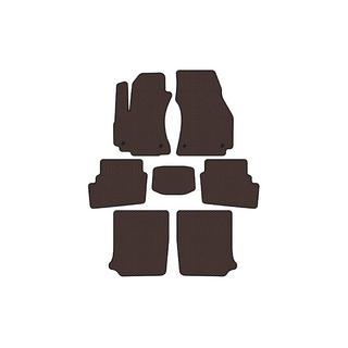 Tappetini in gomma Carsuit (3 file, 2003-2005, 7 posti, marrone) Opel Zafira A 1998-2005 foto 1