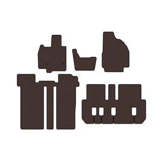 Tappetini in gomma Carsuit (3 file, 6 posti, marrone) Toyota Previa 2006-2019 foto 1