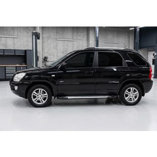 Pedane Laterali Line (2 pz, Alluminio) Kia Sportage 2004-2010 foto 1