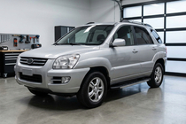 Kia Sportage 2004-2010 Pedane Laterali Duru (2 pz, Alluminio) foto 1