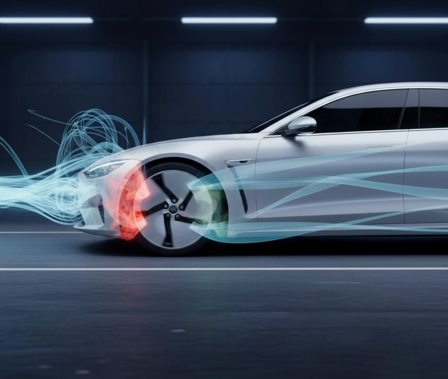 Come influiscono le ruote dell’auto sull’aerodinamica?