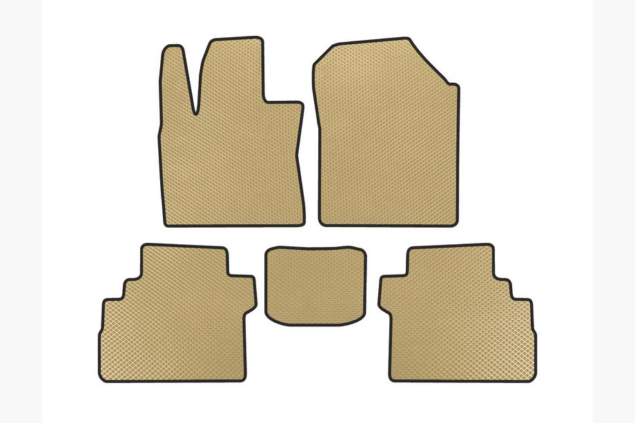 JAC iEVS4 Tappetini EVA (Beige) Image