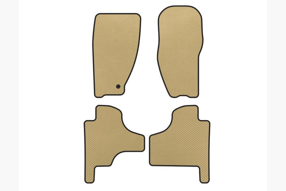 Jeep Cherokee/Liberty 2007-2013 Tappetini EVA (Beige) Image