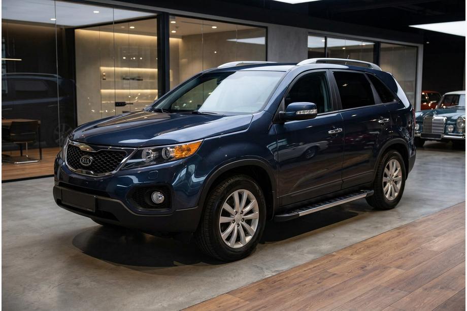 Kia Sorento II XM 2009-2014 Pedane Laterali RedLine V1 (2 pz, Alluminio) 2013-2016 Image