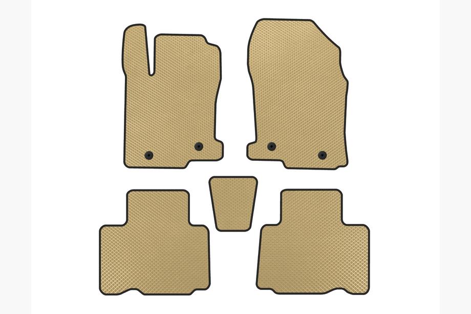 Lexus NX 2014-2021 Tappetini EVA (Beige) Image