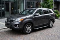 Kia Sorento II XM 2009-2014 Pedane Laterali Duru (2 pz, Alluminio) 2013-2016 foto 1
