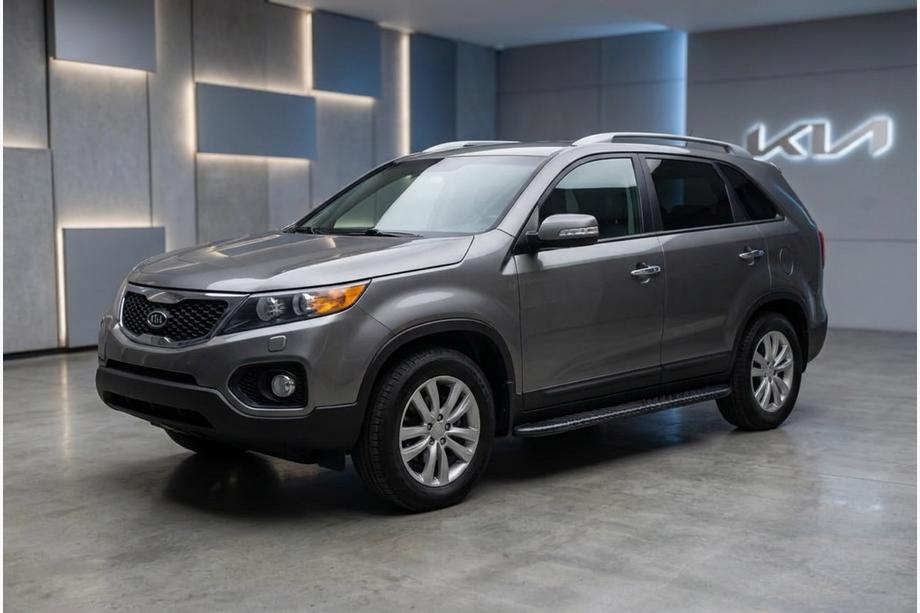 Kia Sorento II XM 2009-2014 Pedane Laterali Bosphorus Black (2 pz, Alluminio) Image