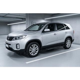 Pedane Laterali RedLine Black (2 pz, Alluminio) Kia Sorento II XM 2009-2014 foto 1