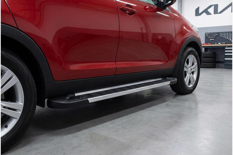 Kia Sportage 2010-2015 Pedane Laterali RedLine V1 (2 pz, Alluminio) Foto 1