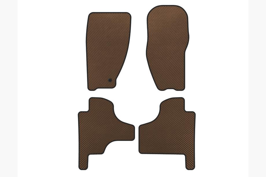 Jeep Cherokee/Liberty 2007-2013 Tappetini EVA (Marrone) Image