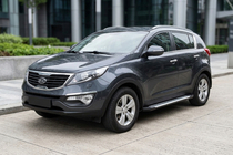 Kia Sportage 2010-2015 Pedane Laterali Line (2 pz, Alluminio) foto 1