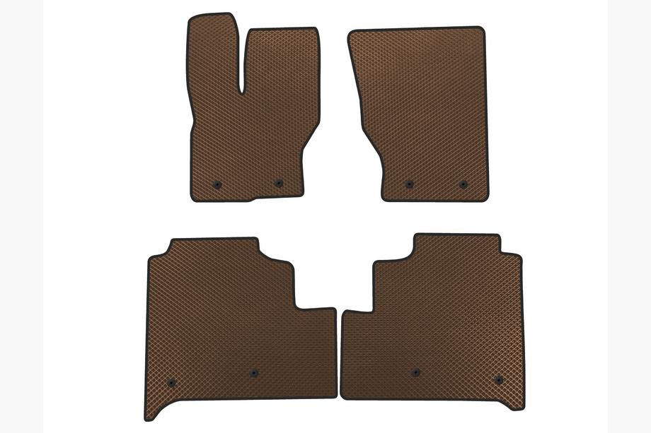 Range Rover IV L405 2013-2021 Tappetini EVA (Lunghi, Marrone) Image