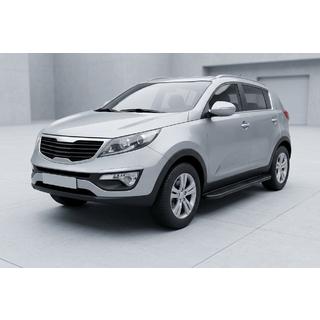 Pedane Laterali Bosphorus Black (2 pz, Alluminio) Kia Sportage 2010-2015 foto 1
