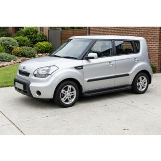 Pedane Laterali Allmond Black (2 pz, Alluminio) Kia Soul I 2008-2013 foto 1