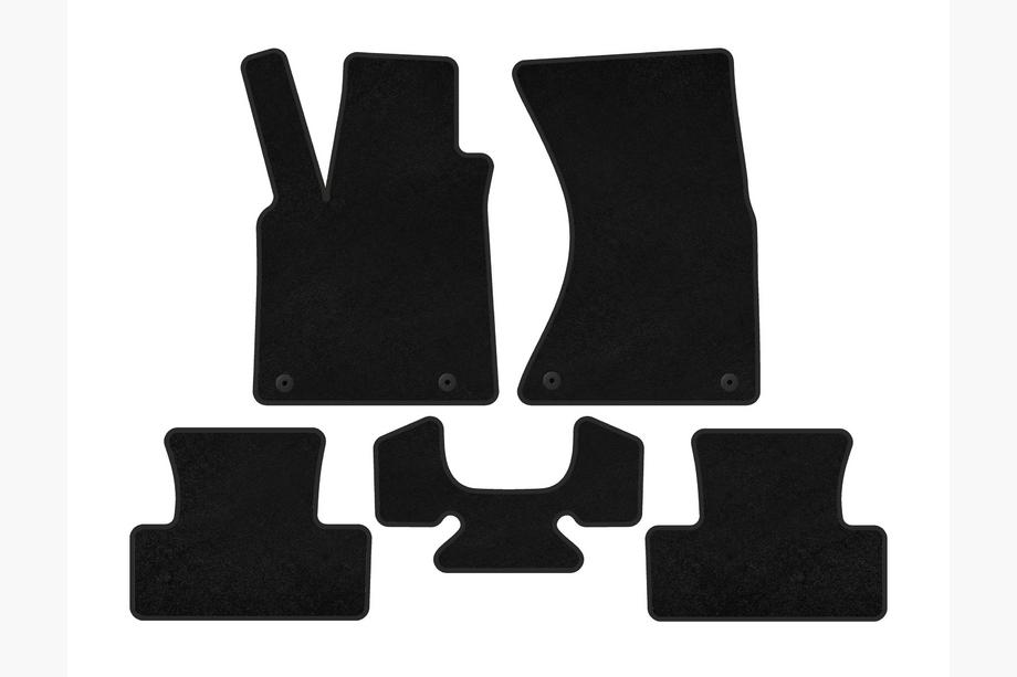 Audi Q5 2008-2017 Tappetini Tessili Classic (2008-2012, Nero) Image