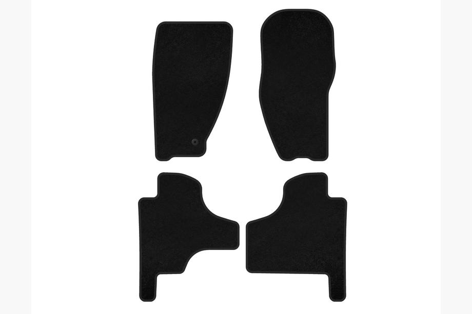 Jeep Cherokee/Liberty 2007-2013 Tappetini in tessuto Classic (Nero) Foto 1