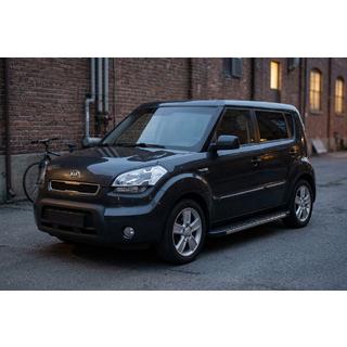 Pedane Laterali Duru (2 pz, Alluminio) Kia Soul I 2008-2013 foto 1