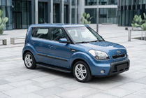 Kia Soul I 2008-2013 Pedane Laterali Bosphorus Black (2 pz, Alluminio) foto 1