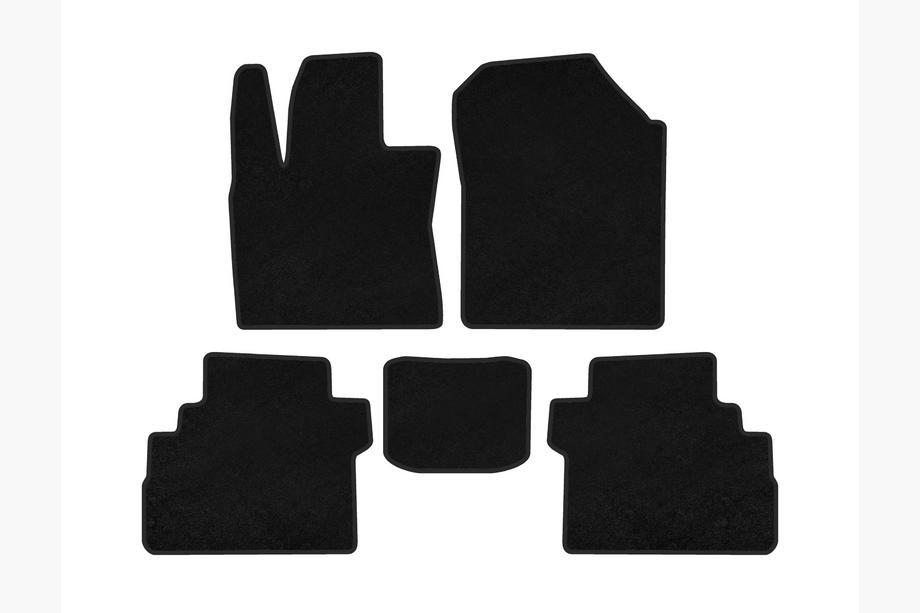 JAC iEVS4 Tappetini in tessuto Premium (Nero) Image