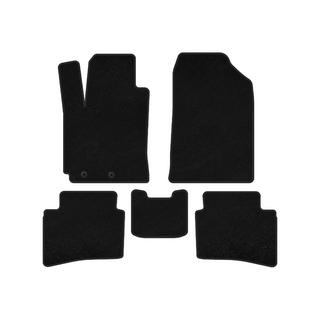 Tappetini tessili Deluxe (X-Line, Nero)