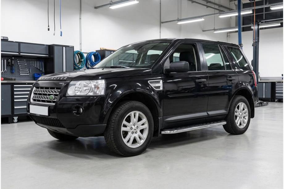 Land Rover Freelander II 2006–2014 Pedane Laterali Maydos V1 (2 pz, Alluminio e Acciaio Inox) Image