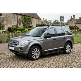 Pedane Laterali RedLine Black (2 pz, Alluminio) Land Rover Freelander II 2006–2014 foto 1