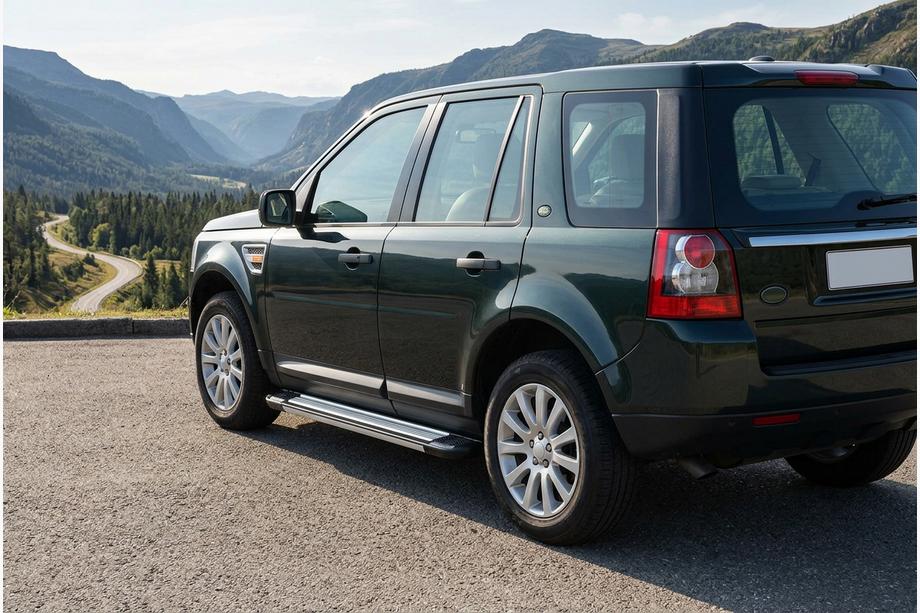 Land Rover Freelander II 2006–2014 Pedane Laterali Rainbow (2 pz, Alluminio) Image