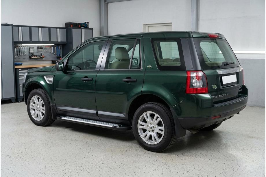 Land Rover Freelander II 2006–2014 Pedane laterali Allmond Grey (2 pz, alluminio) Image