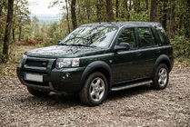 Land Rover Freelander I 1997-2006 Pedane Laterali Maydos V1 (2 pz, acciaio inox) foto 1