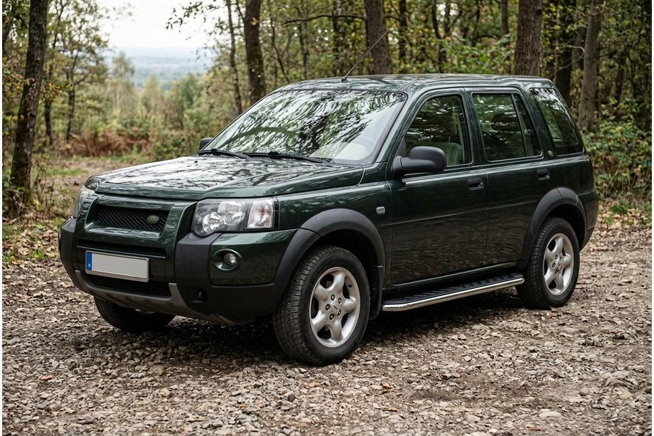 Land Rover Freelander I 1997-2006 Pedane Laterali Maydos V1 (2 pz, acciaio inox) Image