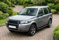 Land Rover Freelander I 1997-2006 Pedane Laterali Allmond Black (2 pz, Alluminio) foto 1
