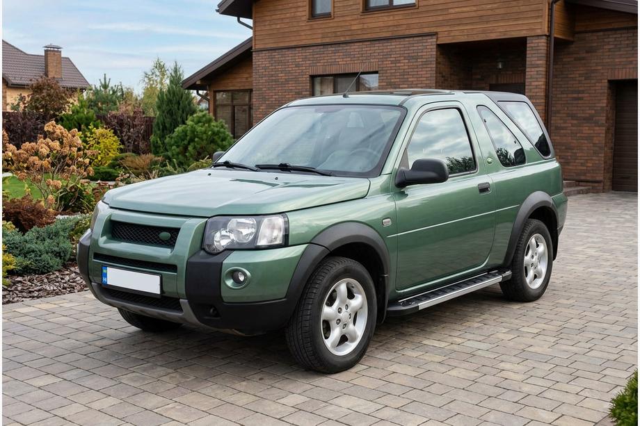 Land Rover Freelander I 1997-2006 Pedane Laterali RedLine V1 (2 pz, Alluminio) Image