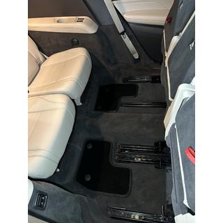Tappetini in tessuto Premium (3 file, Nero) Mercedes GLS X167 2019- foto 3
