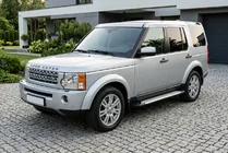 Land Rover Discovery III 2004–2009 Pedane laterali Allmond Grey (2 pz, alluminio) foto 1