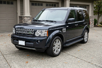Land Rover Discovery IV 2009-2017 Pedane Laterali Allmond Black (2 pz, Alluminio) foto 1