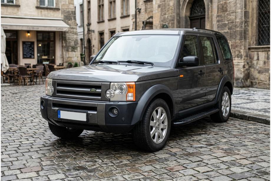 Land Rover Discovery IV 2009-2017 Pedane Laterali Bosphorus Black (2 pz, Alluminio) Image