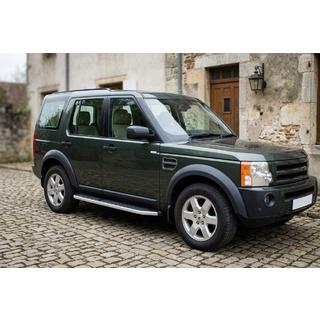 Pedane Laterali Tayga Grey (2 pz, Alluminio) Land Rover Discovery IV 2009-2017 foto 1