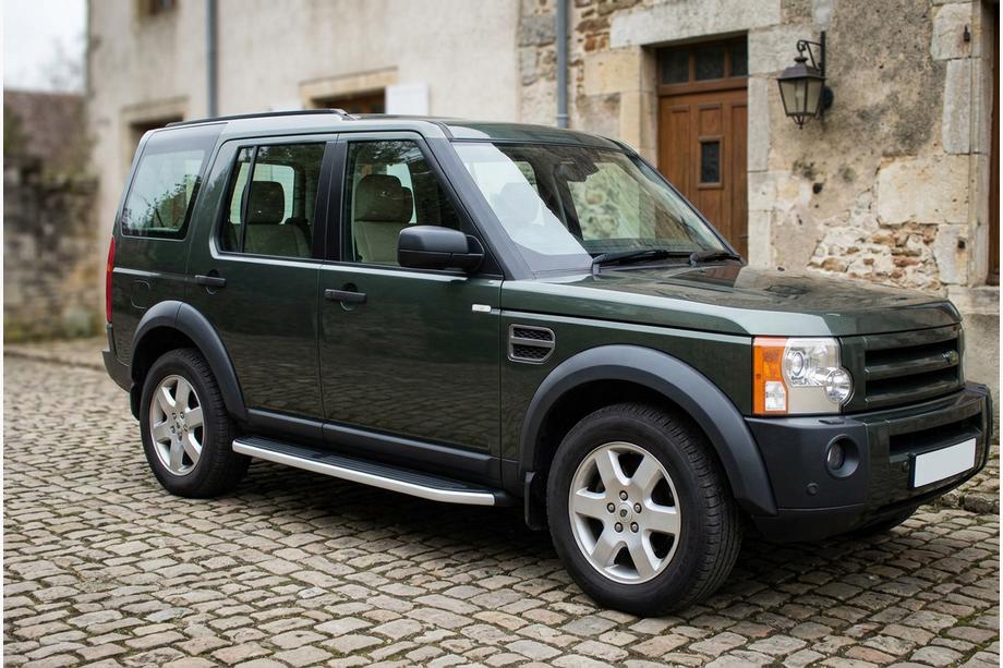Land Rover Discovery IV 2009-2017 Pedane Laterali Tayga Grey (2 pz, Alluminio) Image