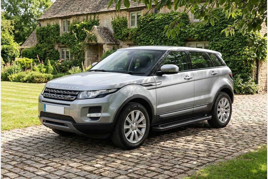 Range Rover Evoque 2012-2018 Pedane Laterali Allmond Black (2 pz, Alluminio) Image