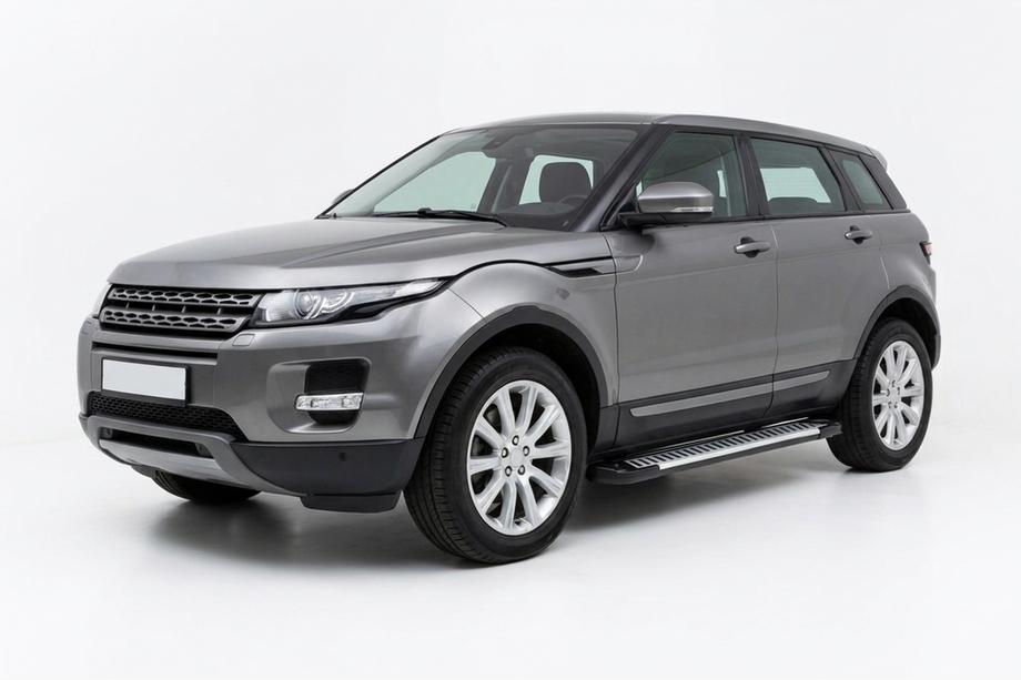 Range Rover Evoque 2012-2018 Pedane Laterali Line (2 pz, Alluminio) Image