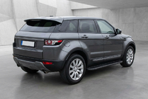 Range Rover Evoque 2012-2018 Pedane Laterali Bosphorus Black (2 pz, Alluminio) foto 1