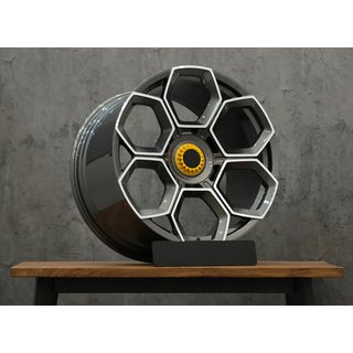 Cerchi forgiati OEM R20 R21 V9 (Set da 4) Lamborghini Aventador 2011-2022 foto 1