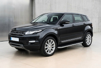 Range Rover Evoque 2012-2018 Pedane Laterali Tayga Grey (2 pz, Alluminio) foto 1