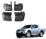 Mitsubishi L200 2006-2015 Paraspruzzi Premium (4 pz) foto 1