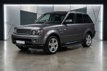 Range Rover Sport 2005-2013 Pedane Laterali Allmond Black (2 pz, Alluminio) foto 1