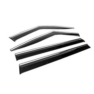 Deflettori Finestrini con Modanatura Cromata Niken Luxury (4 pz) Hyundai Santa Fe 5 2023- foto 3