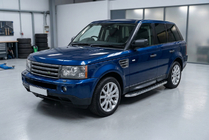 Range Rover Sport 2005-2013 Pedane Laterali Maydos V1 (2 pz, Alluminio e Acciaio Inox) foto 1