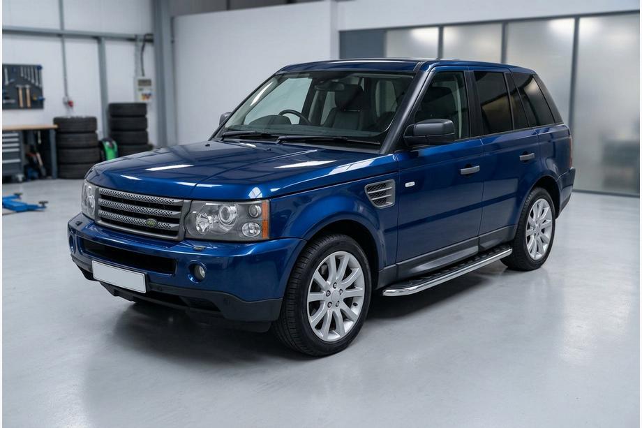 Range Rover Sport 2005-2013 Pedane Laterali Maydos V1 (2 pz, Alluminio e Acciaio Inox) Image