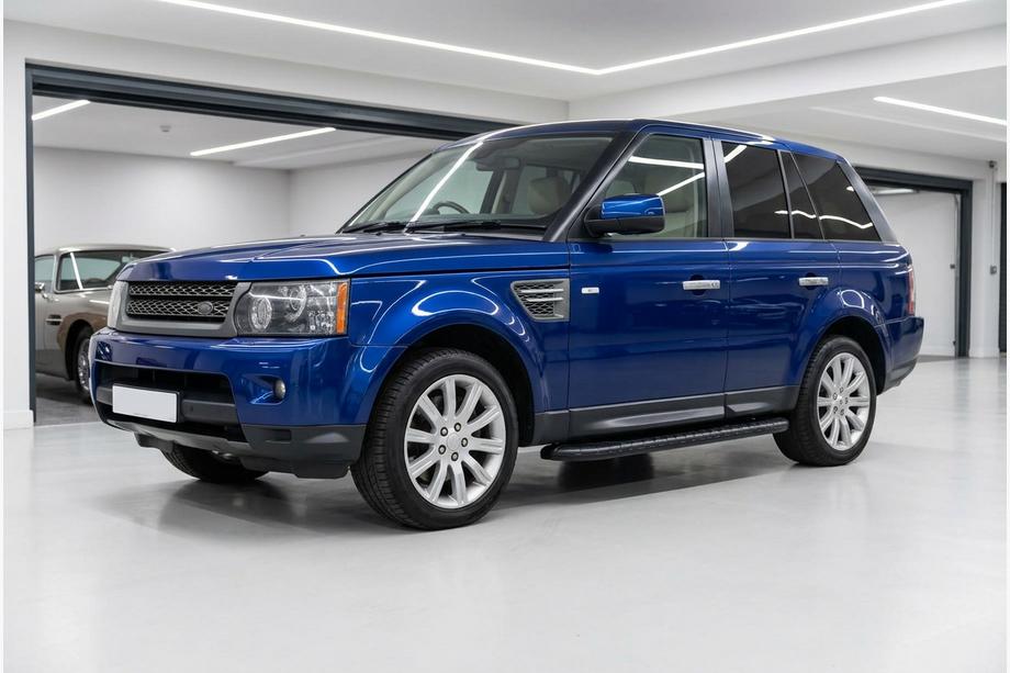Range Rover Sport 2005-2013 Pedane Laterali Bosphorus Black (2 pz, Alluminio) Image